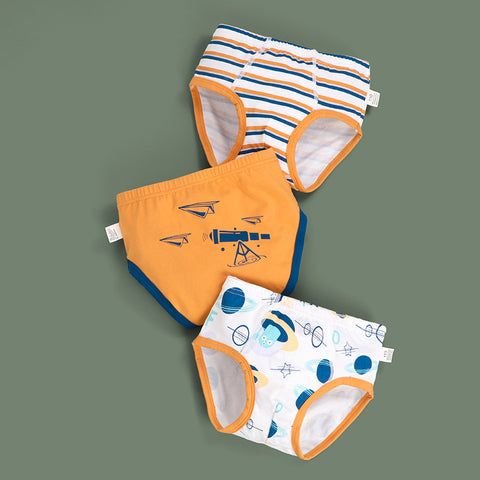 Cotton Briefs Fun Print Set