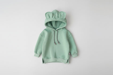 Cute Bear-Ear Cotton Hoodie