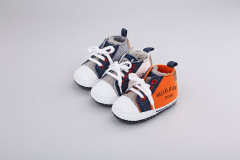 Cotton Soft Shoes Letter Pattern