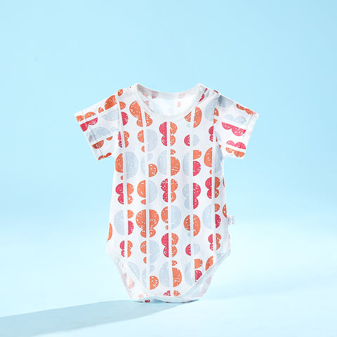 Soft Cotton Bodysuit Fun Pattern