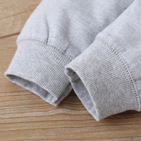 Varsity Jacket, Printed Romper and Pants Set