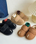 Suede Baby Shoes with Velcro Strap