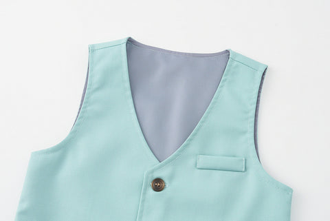 Shirt, Vest and Pants Classic Suit Set