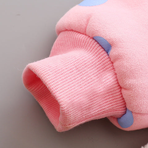 Soft Fleece Hoodie with Bunny Ears