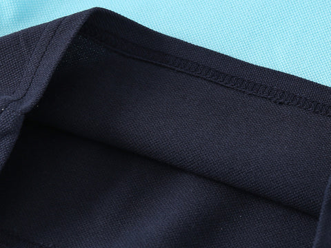 Playful Elephant Embroidery Cotton Polo T-Shirt