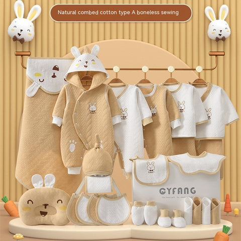 Playful Bunny Newborn Gift Box Set