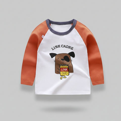 Printed Cotton Long Sleeve T-Shirt Collection