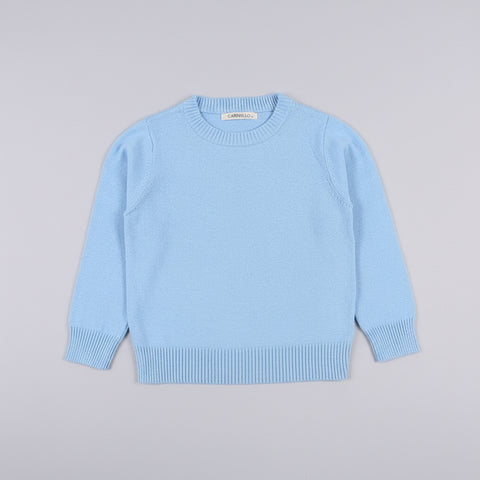 Colorful Soft Cotton Knit Sweater