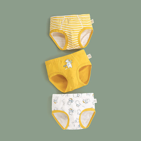 Cotton Briefs Fun Print Set