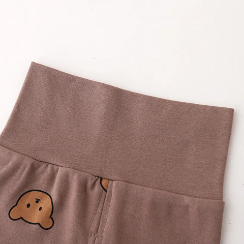 Baumwollpyjama-Set mit Bärenmotiv