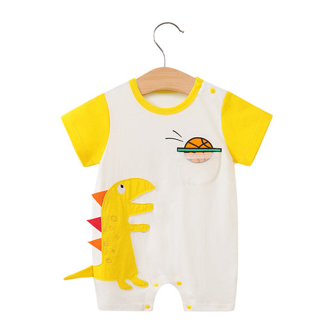 Baumwoll-Strampler-Kollektion mit Tiermuster