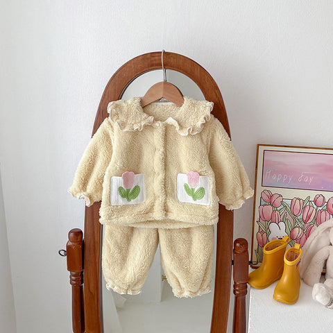 Plush Fleece Pajama Set Collection