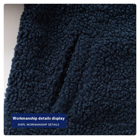 Cozy Stand Collar Zip Jacket