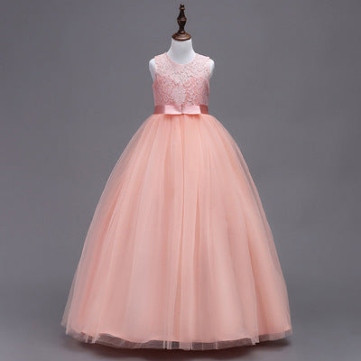 Elegant Tulle Gown Lace Bodice Design