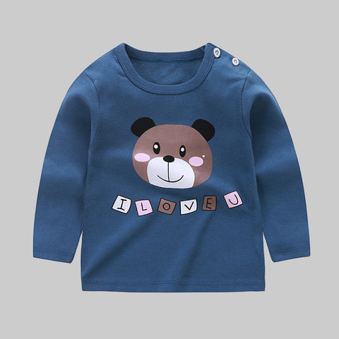 Printed Cotton Long Sleeve T-Shirt Collection