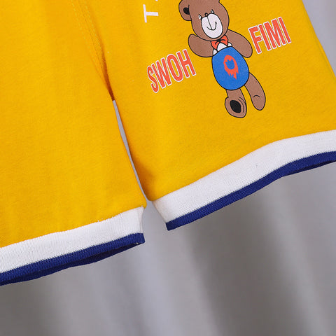 Teddy Graphic Tank and Shorts Set