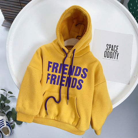"Friends"  Cozy Cotton Hoodie