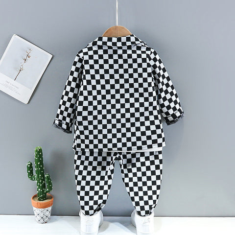 Stylish Blazer, Pants & T-shirt with Bow Tie Suit