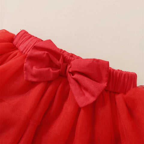 Adorable Christmas romper, tutu skirt, leg warmers and bow headband Set