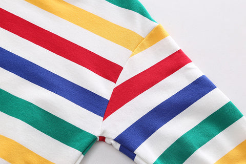 Playful Pullover and Overall Set