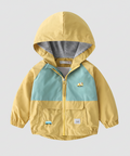 Colorful Hooded Windbreaker Jacket
