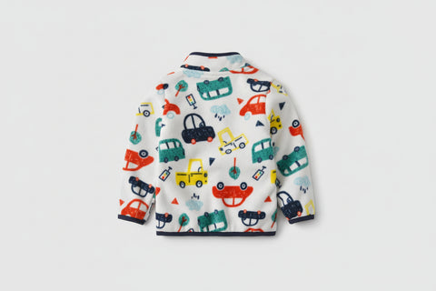 Colorful Soft Polar Fleece Jacket