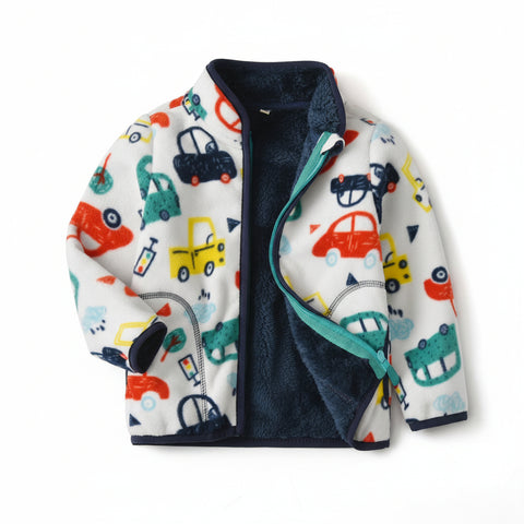 Colorful Soft Polar Fleece Jacket