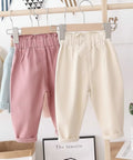 Comfy Elastic Waist Soft Cotton Pants