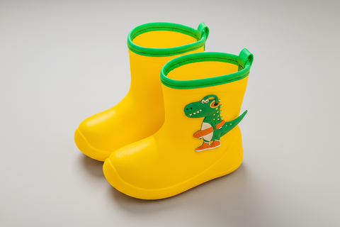 Dino Adventure Waterproof Rain Boots