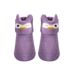 Playful Comfort Fleece Socks