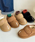 Suede Baby Shoes with Velcro Strap