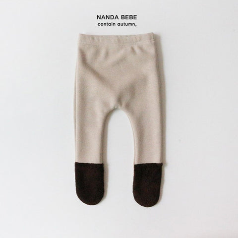 Fleece Lined Footed Leggings