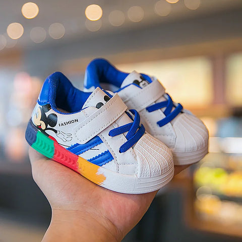 Rainbow Sole Sneakers