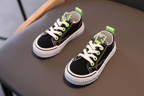 Non-Slip Sole Canvas Sneakers