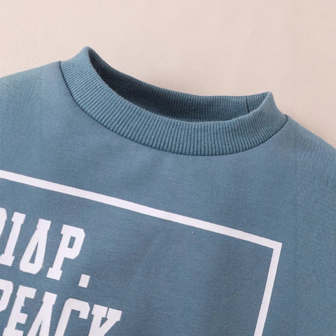 Relaxed Sweatshirt and Joggers Set