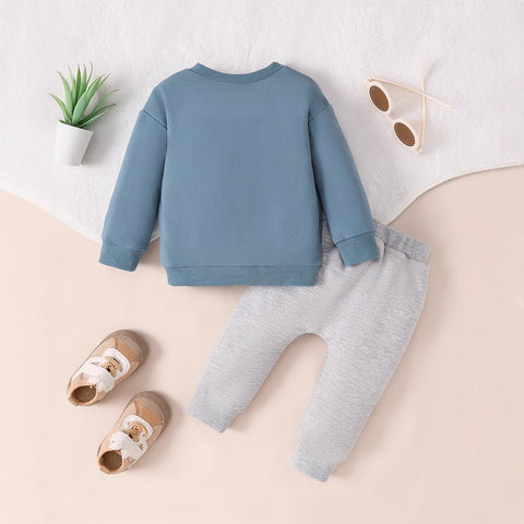 Relaxed Sweatshirt and Joggers Set