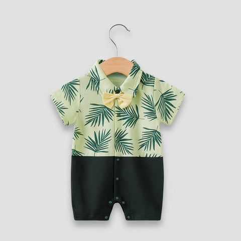 Tropical Bow Tie Romper Collection