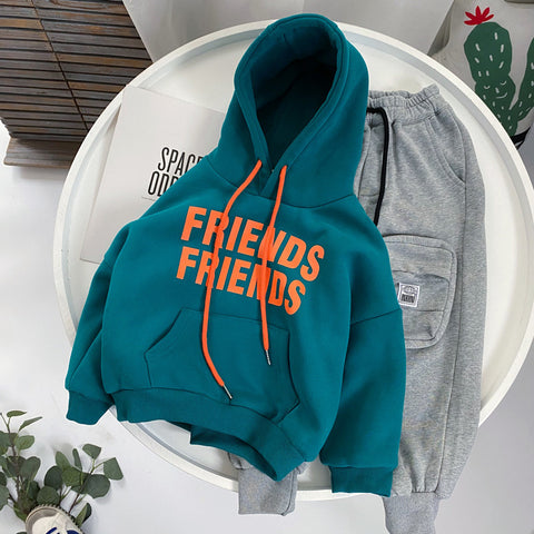 "Friends"  Cozy Cotton Hoodie