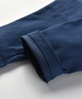 Close-up of a blue fabric with a white background