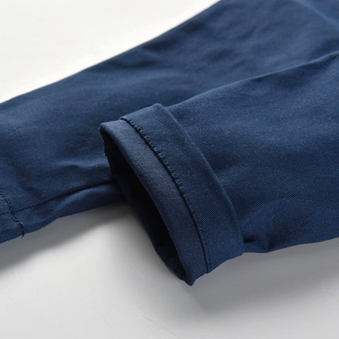 Close-up of a blue fabric with a white background