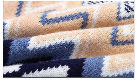 كارديجان ناعم بنقوش من قماش محبوك مريح