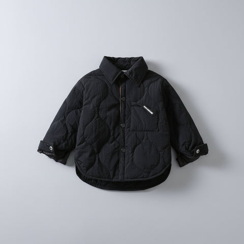 Quilted Jacket with Front Pockets