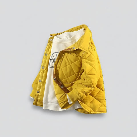 Quilted Jacket with Front Pockets