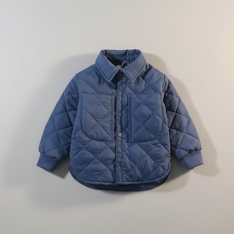 Quilted Jacket with Front Pockets