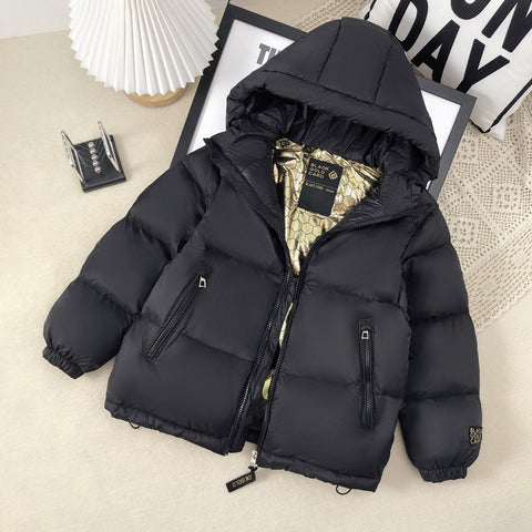 Cozy Quilted Puffer Jacket Self-Heating Design