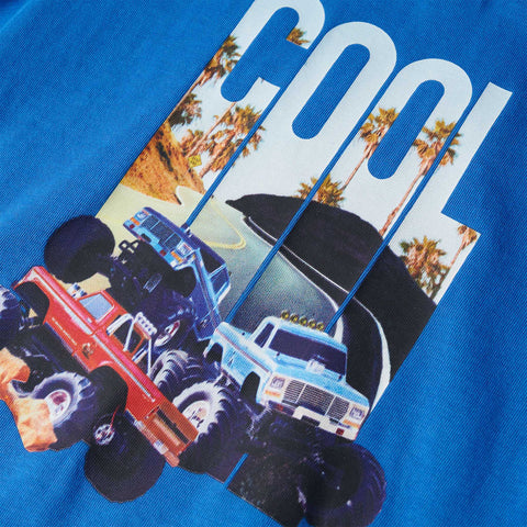 Cotton Car Print T-Shirt