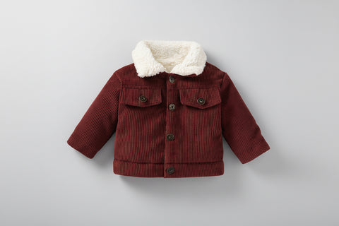 Topel odebeljen žametni plašč