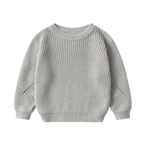 Cozy Everyday Wear Cotton Knit Sweater