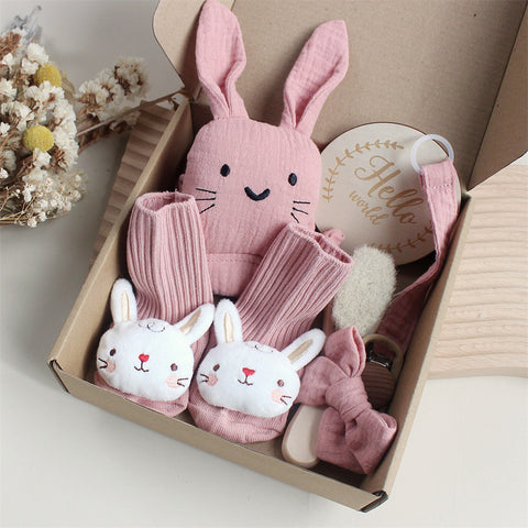 Soft Pure Cotton Animal Friend Gift  Box set