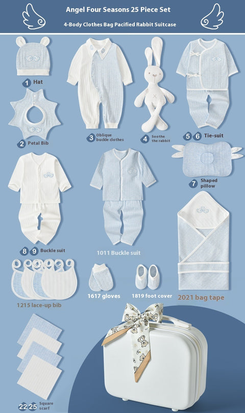 Angel Four Seasons Newborn Gift Suitcase